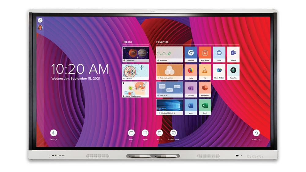 Flatscreen mit Touchscreen für Schulen Flatscreen mit Touchscreen für Schulen