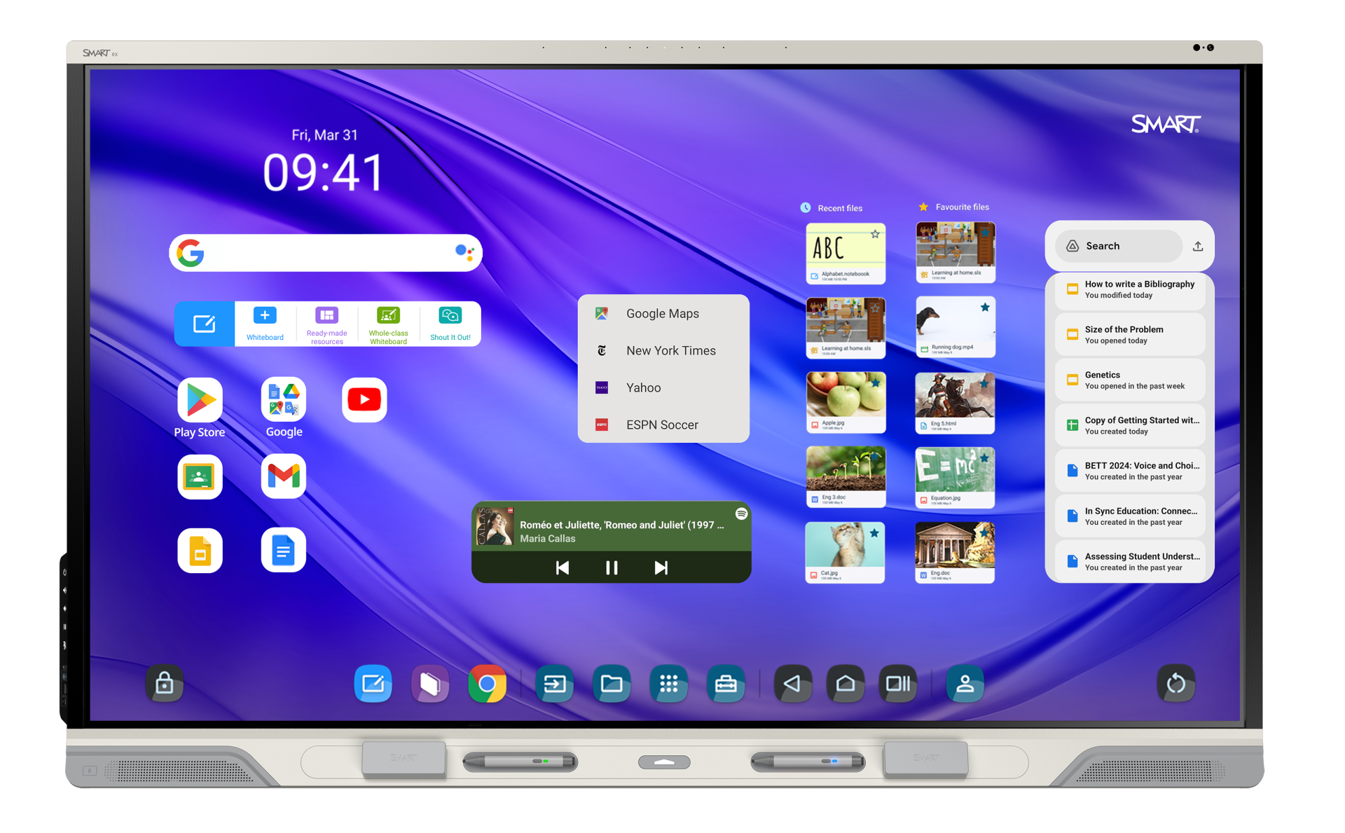 SMART Board RX – das Premium-Display für interaktive Bildung